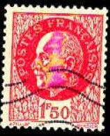 France Poste Obl Yv: 516 Mi:523 Philippe Pétain De Bersier (Lign.Ondulées) - Used Stamps