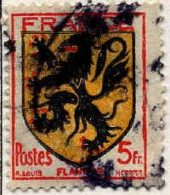 France Poste Obl Yv: 602 Mi:615 Flandre Armoiries (Obli. Ordinaire) - Oblitérés