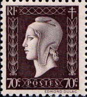 France Poste N** Yv: 687 Mi:714 Marianne De Londres Dulac - Unused Stamps