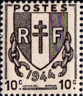 France Poste N* Yv: 670 Mi:674 Chaines Brisées (Trace De Charnière) - Unused Stamps