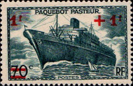 France Poste N** Yv: 502 Mi:511 Paquebot Pasteur - Neufs