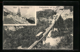 AK Mariabrunn, Hotel Mariabrunn, Drahtseilbahn Auf Die Hungersburg  - Other & Unclassified