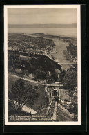 AK Walzenhausen, Drahtseilbahn Und Blick Auf Rheineck, Rhein Und Bodensee  - Sonstige & Ohne Zuordnung