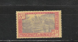 Monaco YT 101 * : Port - 1924 - Unused Stamps