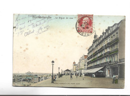 CPA BLANQUENBERG, DIGUE DE MER  En 1906! - Blankenberge