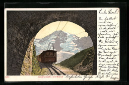AK Jngfraubahn Mit Mönch, Tunneleingang  - Other & Unclassified