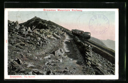 AK Snowdon, Snowdon Mountain Railway, Bergbahn  - Autres & Non Classés