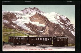 AK Jungfraubahn, Bergbahn Und Jungfrau  - Autres & Non Classés