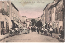 FR66 LE BOULOU - Brun 1069 - Colorisée - La Rue Arago - Coiffeur - Animée - Belle - Autres & Non Classés