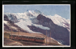 AK Jungfraubahn, Ansicht Mit Jungfrau  - Autres & Non Classés