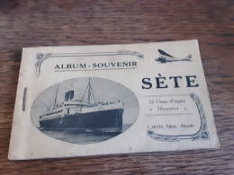 34 Album De 12 Cartes Sete - Sete (Cette)