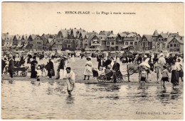 62 / BERCK-PLAGE - La Plage à Marée Montante - Berck