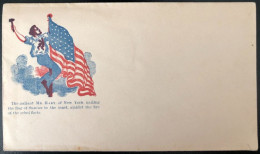 U.S.A, Civil War, Patriotic Cover - "The Gallant Mr. Hart Of New York..." - Unused - (C591) - Marcophilie