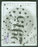France   41B Ob  TB  Voir Scan Et Description  Obli GC 2915 Poitiers Vienne   - 1870 Bordeaux Printing
