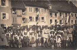 68-MASEVAUX- CARTE-PHOTO- ENTREE DES TROUPES FRANCAISES A MASSEVAUX AOUT 1914 - Masevaux