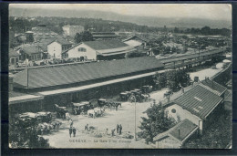 11118 Genève - La Gare à Vol D'oiseau  - Otros & Sin Clasificación