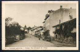11148 Satigny - Campagne Genevoise - Rue Principale Du Village - Voiture - Other & Unclassified