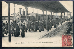 11124 Genève - Arrivée D'un Train à La Gare De Cornavin  - Belle Animation - Otros & Sin Clasificación
