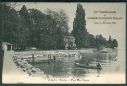 11107 GENEVE - Parc Mon Repos, XVII Assemblée Annuelle De L’Association Des Conducteurs-Typographes 30.07.1905 - Autres & Non Classés