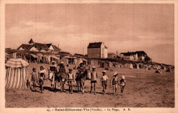 85 - SAINT GILLES SUR VIE / LA PLAGE - Saint Gilles Croix De Vie