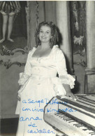 310524 - PHOTO FOTO CINE TREVISO - SPECTACLE ARTISTE OPERA - ANNA DE CAVALIERI - Soprano Autographe Piano - Entertainers