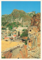 ITALIE - Taormina - Castelmola Aerial View - Panorama - Vue Générale - Nino Malambri - Carte Postale - Autres & Non Classés