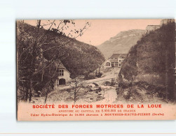 Société Des Forces Motrice De La Loue, Usine Hydro-Electrique - Très Bon état - Andere & Zonder Classificatie