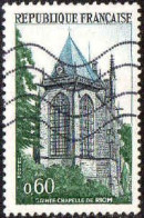 France Poste Obl Yv:1683 Mi:1756 Ste Chapelle De Riom (Lign.Ondulées) - Gebruikt