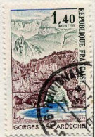 France Poste Obl Yv:1687 Mi:1760 Gorges De L'Ardèche (beau Cachet Rond) - Used Stamps