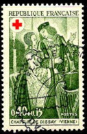 France Poste Obl Yv:1661 Mi:1733 Chapelle De Dissay Fresques Seigneurs (TB Cachet Rond) - Used Stamps