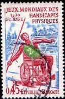France Poste Obl Yv:1649 Mi:1719 Jeux Mondiaux Des Handicapés Physiques (cachet Rond) - Used Stamps