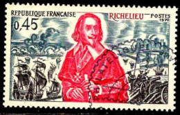 France Poste Obl Yv:1655/1657 Histoire De France 1.Serie Louis XIV (TB Cachet Rond) - Gebruikt