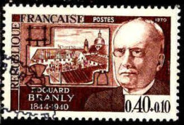 France Poste Obl Yv:1626 Mi:1708 Edouard Branly Physicien (TB Cachet Rond) - Gebruikt