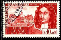 France Poste Obl Yv:1623 Mi:1696 Louis Le Vau Architecte (TB Cachet Rond) - Used Stamps