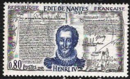 France Poste Obl Yv:1618 Mi:1690 Henri IV Edit De Nantes (Beau Cachet Rond) - Used Stamps