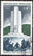 France Poste Obl Yv:1604 Mi:1675 Combats Du Mont Mouchet Monument (TB Cachet Rond) - Gebraucht