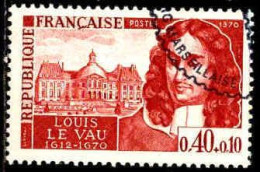 France Poste Obl Yv:1623/1628 Célébrités De Louis Le Vau à Alexandre Dumas (TB Cachet Rond) - Used Stamps