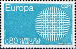 France Poste N** Yv:1638 Mi:1711 Europa Cept Tissage Soleil (Petit Def.gomme) - Neufs