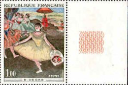 France Poste N** Yv:1653 Mi:1732 E.Degas Danseuse (Bord De Feuille) - Ongebruikt