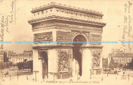 R176797 Paris. LArc De Triomphe De LEtoile. FF. Unic - Monde