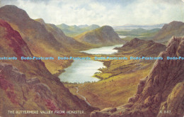 R177560 The Buttermere Valley From Honister. Art Colour. E. H. Thompson. Valenti - Monde
