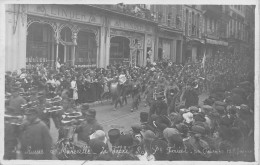 Les Troupes Russes à MARSEILLE (Bouches-du-Rhône) - Le Défilé Rue St-Ferréol - Chocolats Linder - Carte-Photo Chabanian - Unclassified