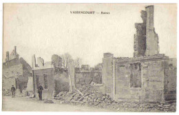 MILITARIA - VASSINCOURT - Ruines - A. Gauthier, édit - Sonstige & Ohne Zuordnung