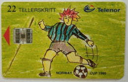 Norway 22 Units Chip Card - Norway Cup 1995 - Noruega