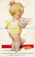 R176811 It Says Come Just As I Is. Nude Baby. Comic. No K 625 - World