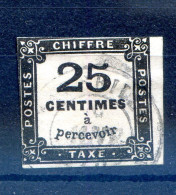 040624   TIMBRE TAXE  N°  5 Oblitéré - 1859-1959 Postfris