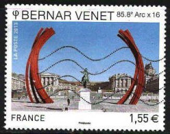 France Poste Obl Yv:4723 Mi:5505 Bernar Venet (Lign.Ondulées) - Used Stamps