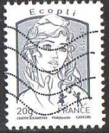 France Poste Obl Yv:4766 Mi:5607IxA Marianne Ciappa Kawena (Lign.Ondulées) - Used Stamps
