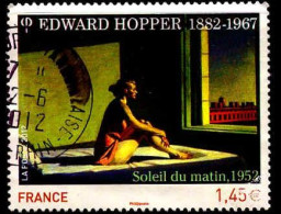 France Poste Obl Yv:4633 Mi:5271 Edward Hopper Soleil Du Matin (TB Cachet Rond) - Gebraucht