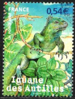 France Poste Obl Yv:4033 Mi:4243 Iguane Des Antilles (Beau Cachet Rond) - Gebruikt